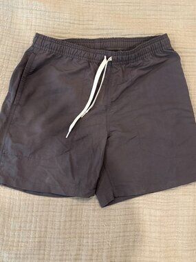 Reigning Champ Nylon Utility Short Charcoal XS